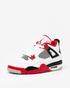 Grade School Air Jordan 4 "Fire Red"
