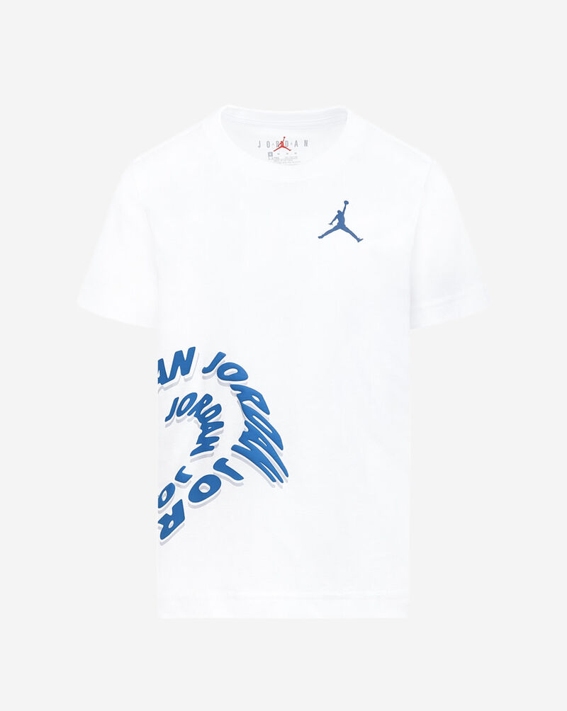 Jordan Little Kids' Warped Galaxy Tee 85D158-001 White 1