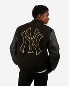 Black and Gold New York Yankees Varsity Jacket