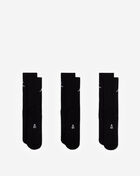 Jordan Everyday 3PK Crew Socks DX9632-010 Black 3