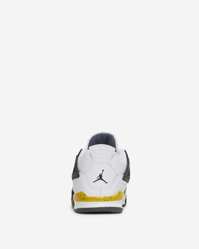 Jordan Toddler Air Jordan 4 Retro "Tour Yellow" BQ7670-102 White 5