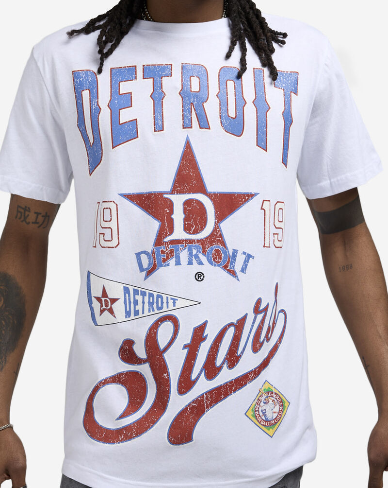 Reason NLB Detroit Stars Tee RE5-055-WHITE White 3