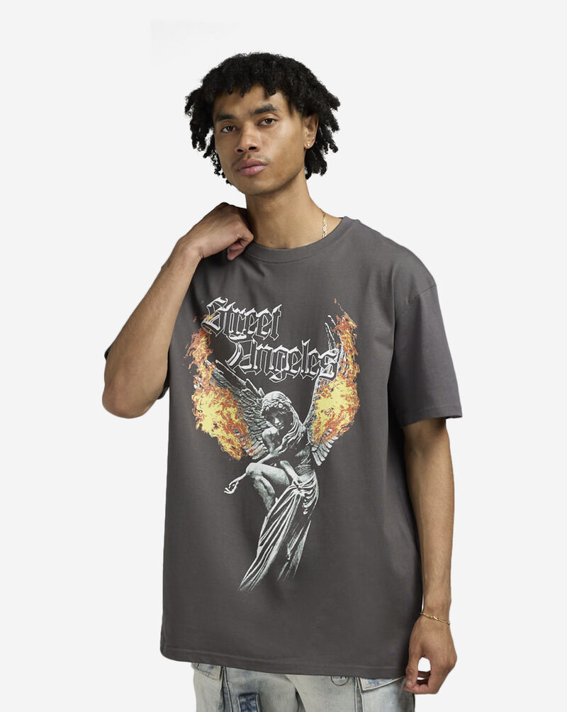 MJ Gonzales Street Angels Tee MJG12120-03516 Grey 1