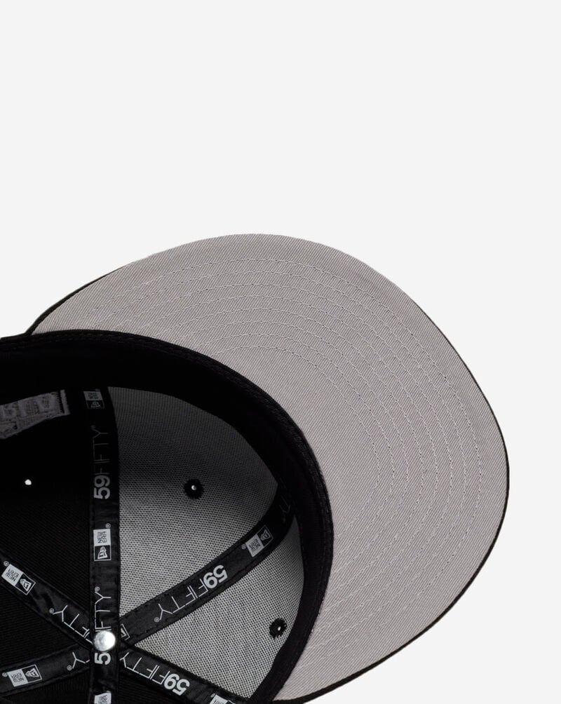 New Era 59Fifty Los Angeles Dodgers Core Fitted Hat 70907139 Black 4