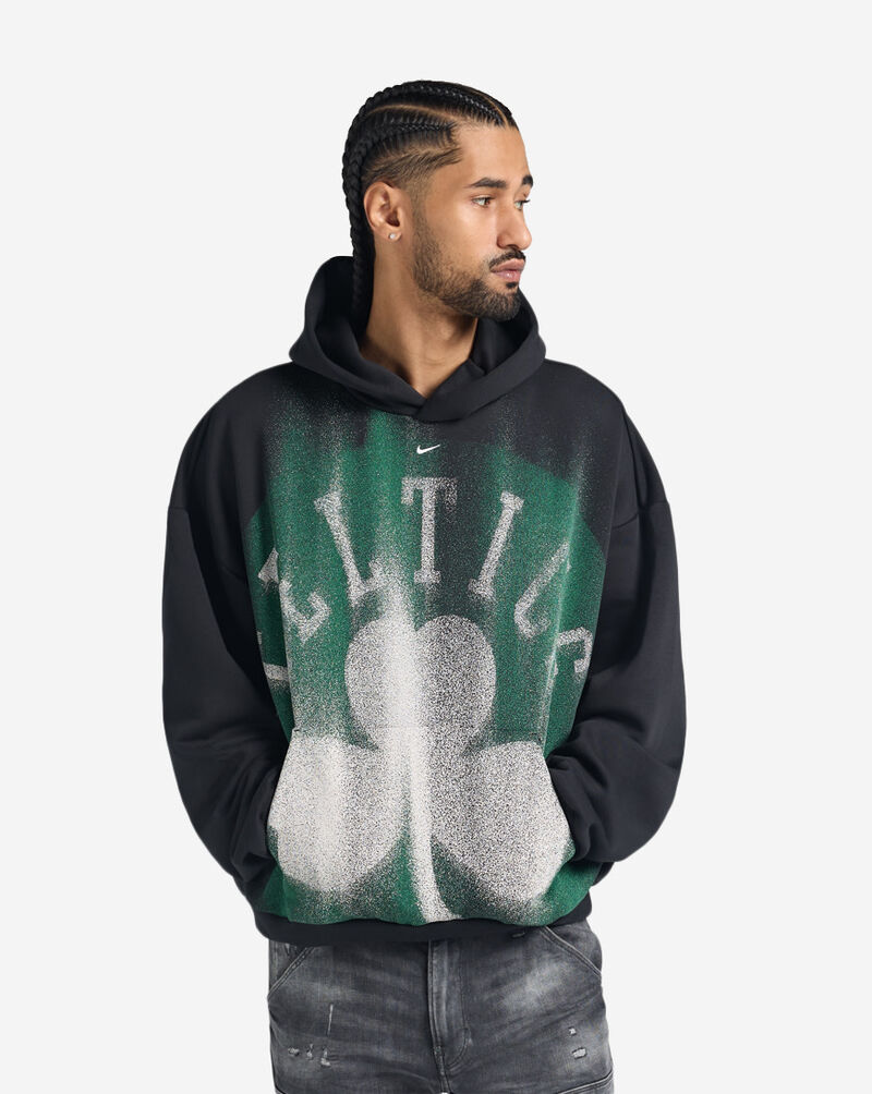 Nike Boston Celtics Standard Issue Basketball Hoodie IQ2445-010 Black 1