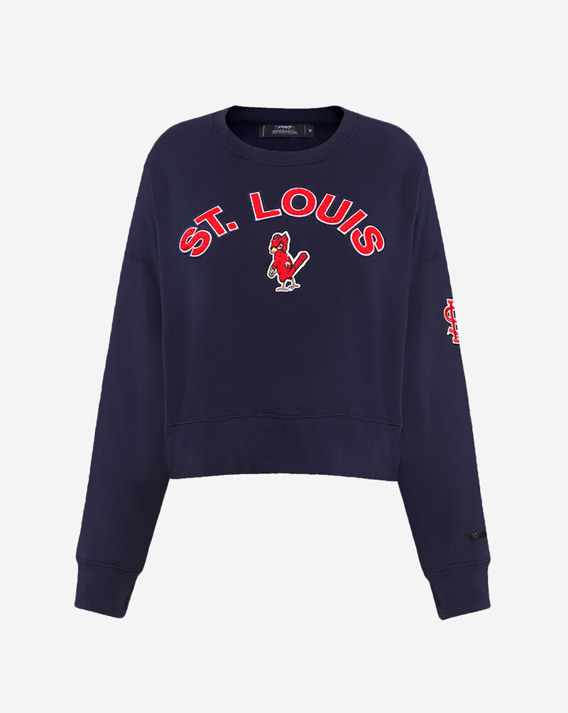 PRO STANDARD St. Louis Cardinals Classic Fleece Crewneck LSCC35215-MDN Blue 1