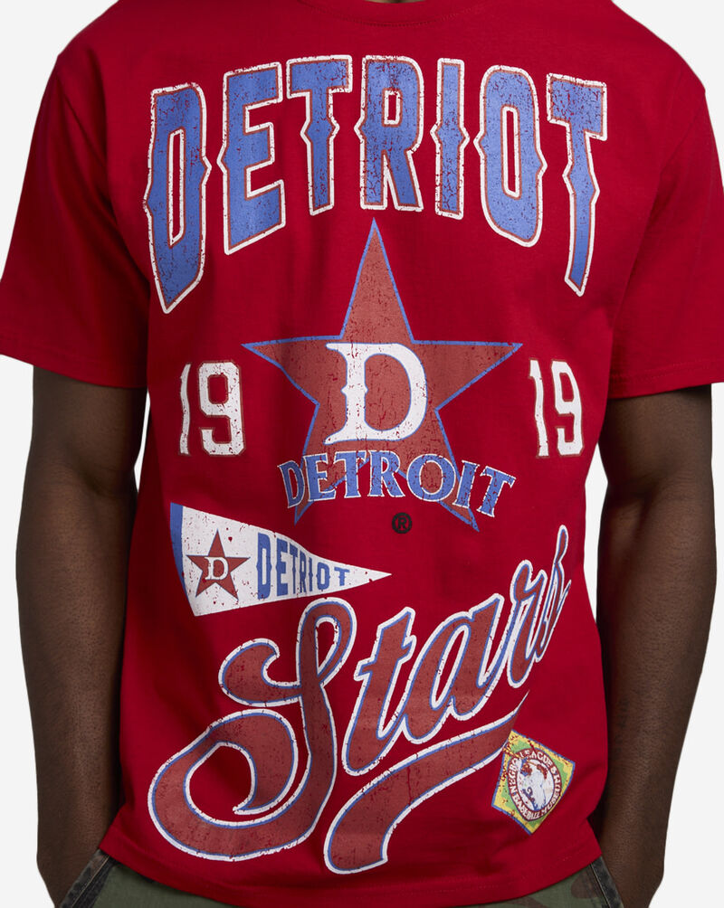 Reason NLB Detroit Stars RE5-055-RED Red 3