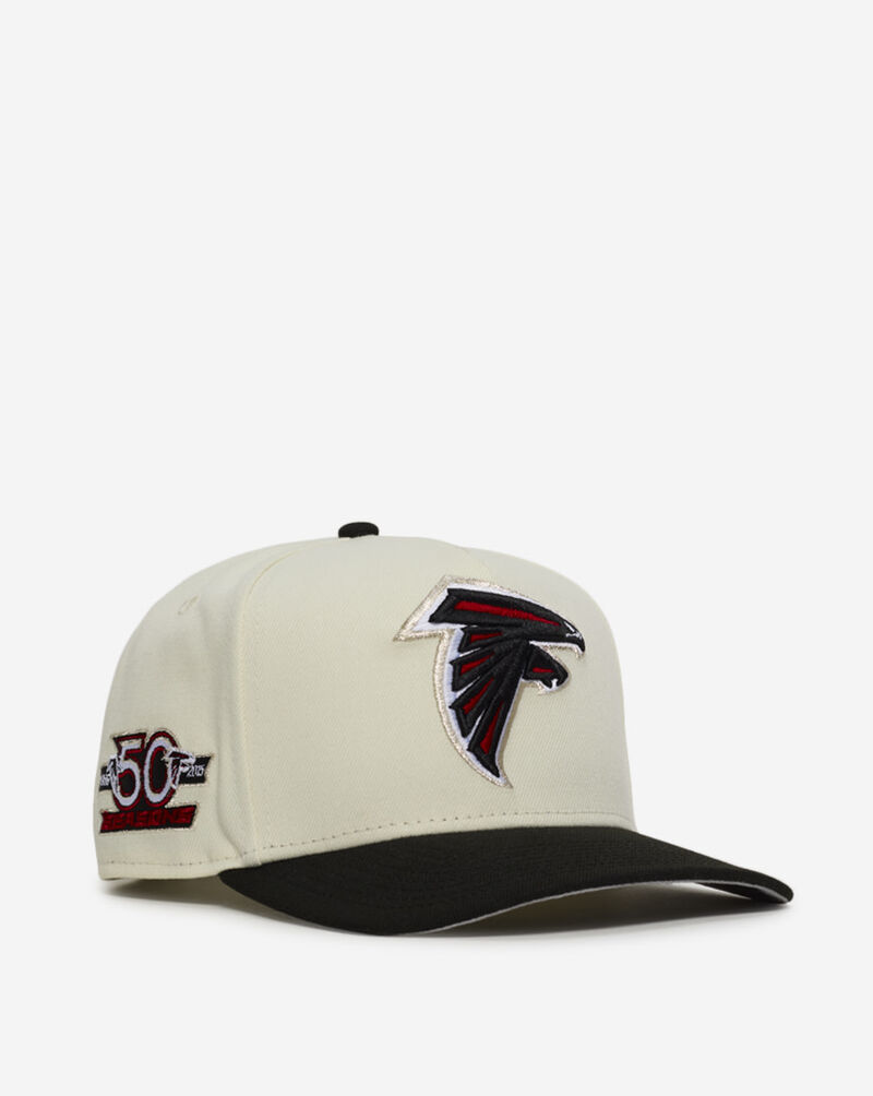 New Era 9Fifty Atlanta Falcons Curve A-Frame Snapback Hat 71094917 cream 1