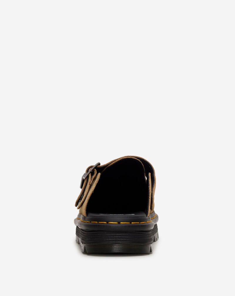 Dr. Martens Zebzag Suede Slingback Platform Mules 31737439 Beige 5