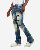 Stacked Double Cargo Pocket Jeans