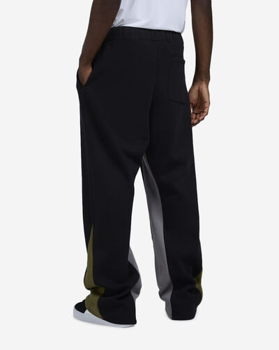 Contrast Flare Pants