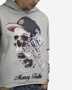 STREETZ IS WATCHIN Crop Money Talks Hoodie  CHDSIW5129-GRY Grey 4