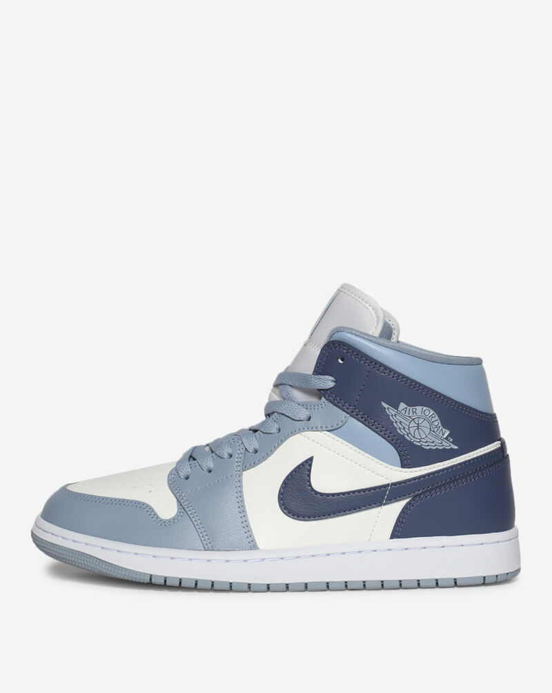 air jordan 1 mid grey snipes