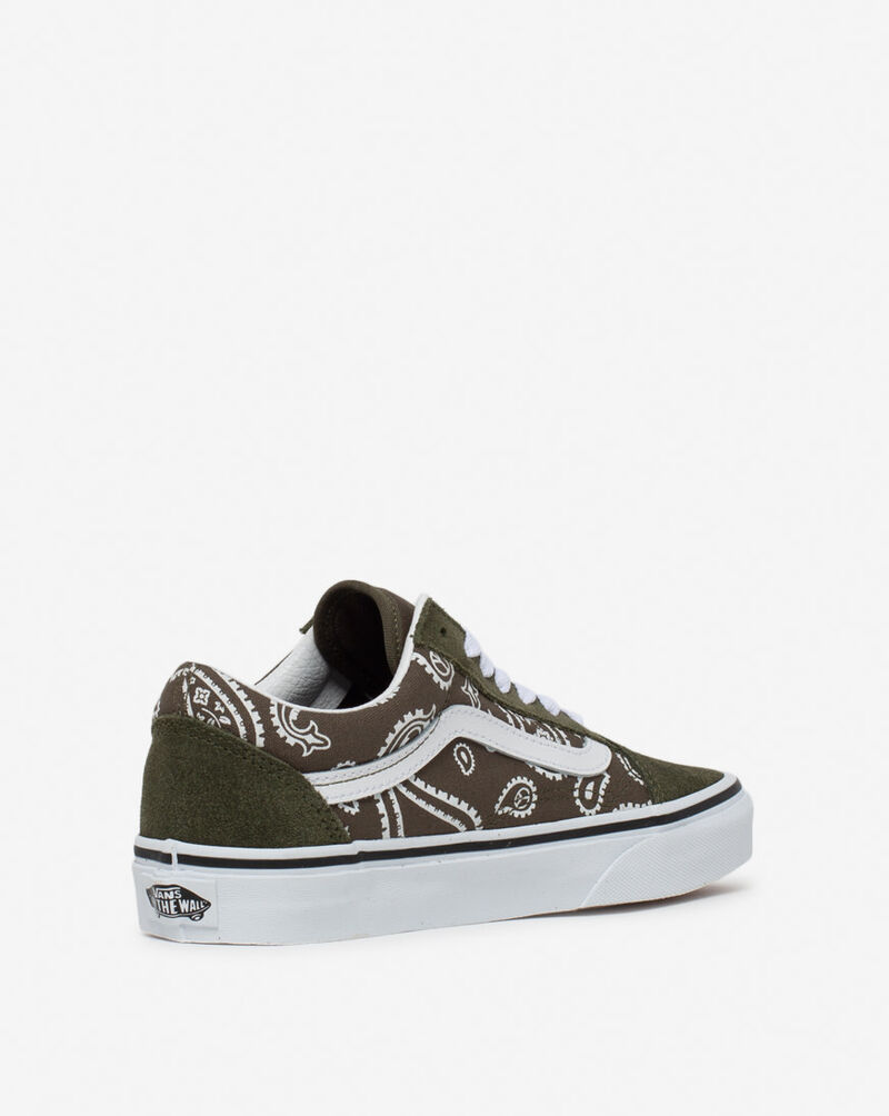 Vans Grade School Old Skool Peace Paisley VN0A5KRFB0F1J Green 3