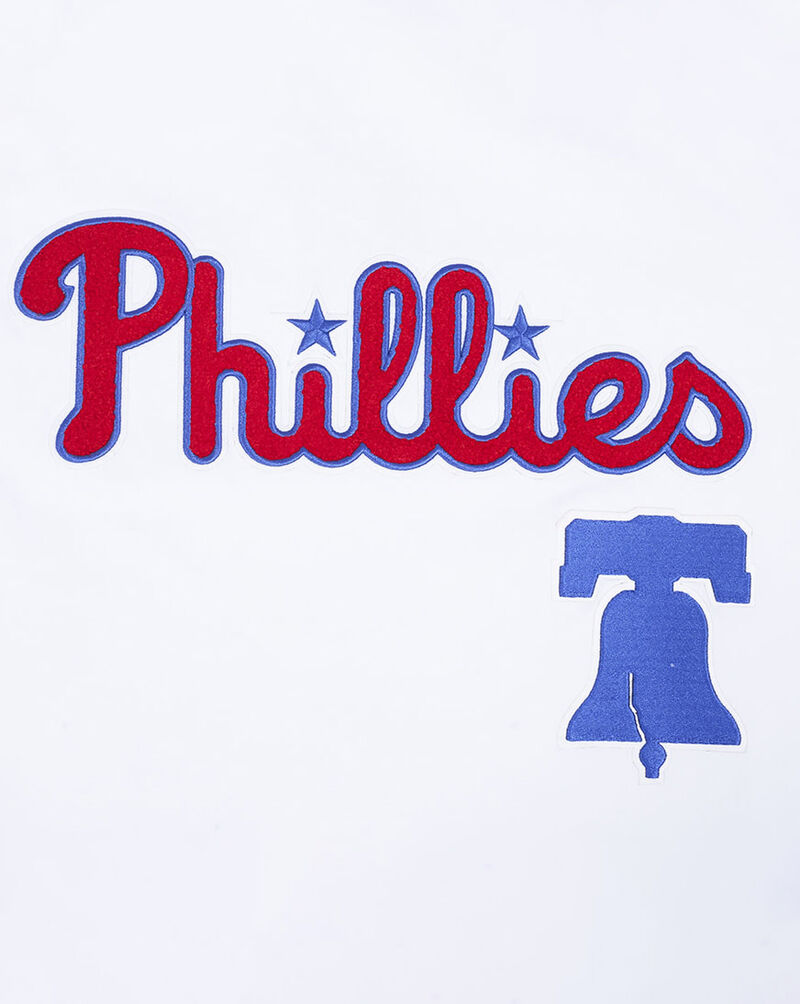 PRO STANDARD Phillies Bryce Harper #3 Short Sleeve Classic Striped Tee LPH1315408-WHR White 2