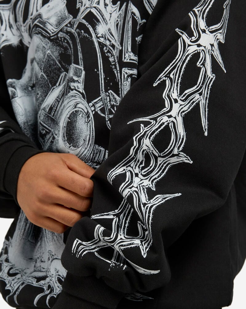 GUAPI Obsidian Cyborg Hoodie OBSIDIAN-BLACK-CYBORG-HOODIE Black 3