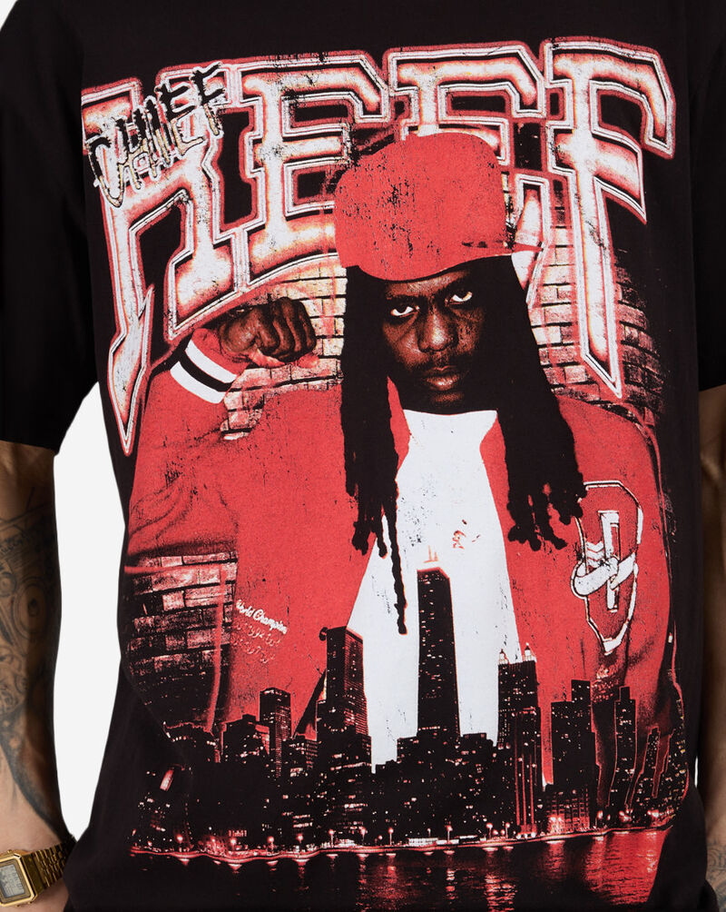 Graphic Hoodie Chief Keef Skyline Tee CKXXMSS005 Black 3