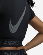 Nike Pro Dri-FIT Short-Sleeve Cropped Top HM6369-010 Black 3