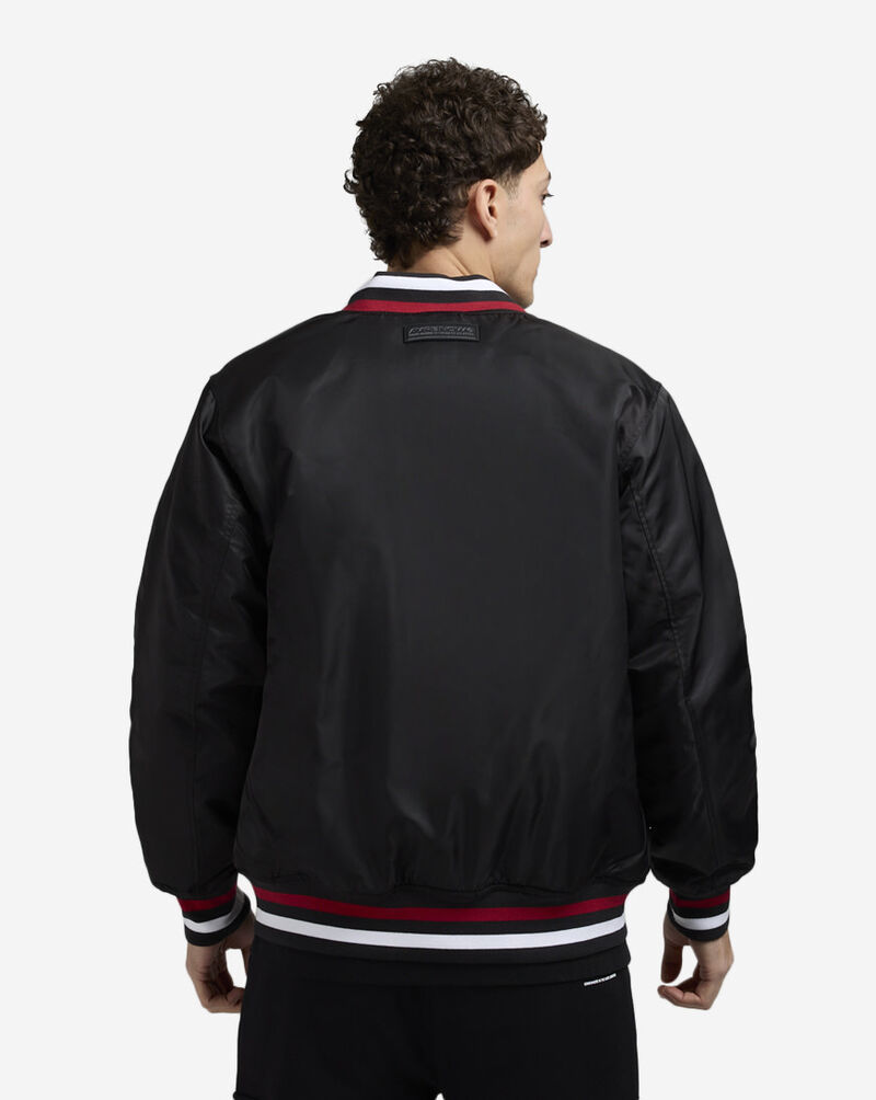 AAPE Baseball Padded Jacket AAPJK7656XXN-BKX Black 2