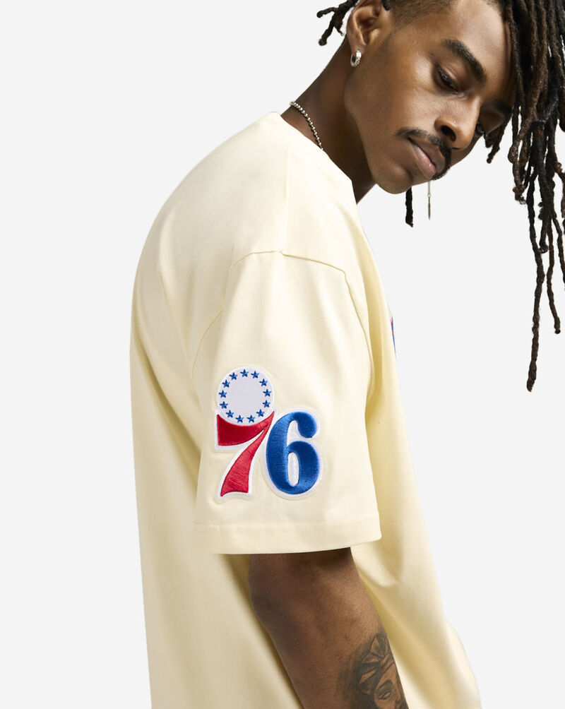 Shop PRO STANDARD Philadelphia 76ers Area Code Tee BP71515776EGG white