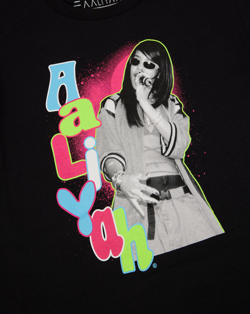 Graphic Tees Grade School Aaliyah Stage Tee AAYS2510-BLK Black 3