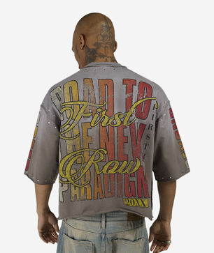 Beyond Skeleton Mini Terry Cropped Tee