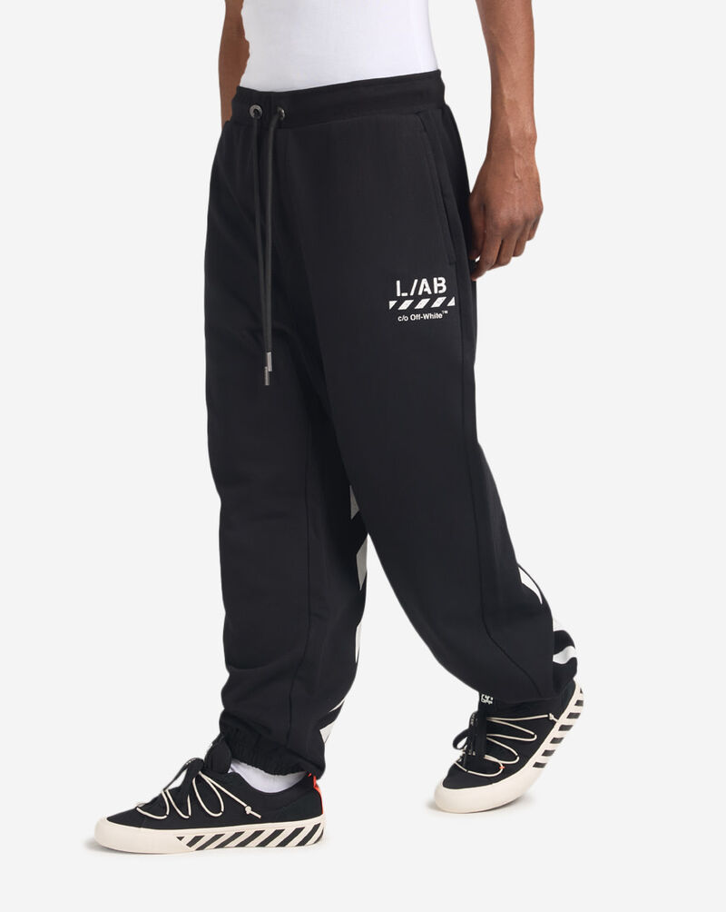 L/AB c/o Off-White L/AB Core Diagonal Joggers 44LABF26B052-001 Black 1