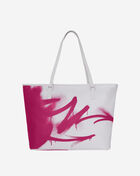 Sprayground Pink Vandal  Tote T7428 White 4