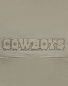 Dallas Cowboys Neutral Cropped Fleece Pullover Hoodie
