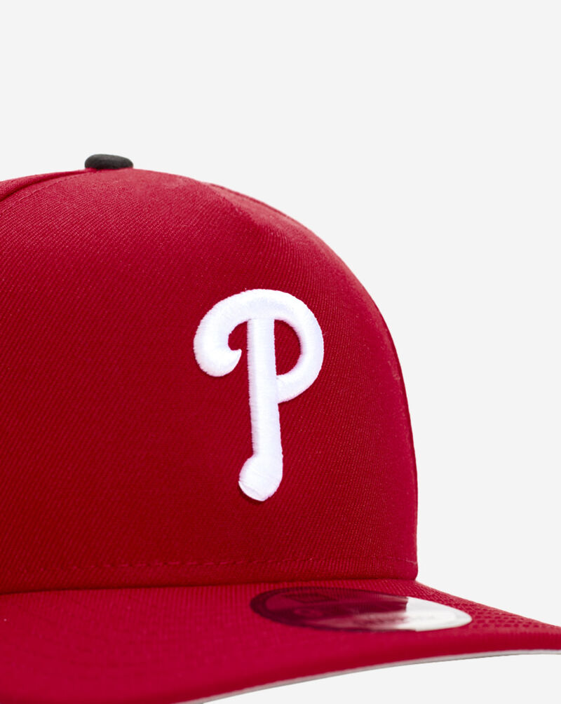 New Era 9Fifty Philadelphia Phillies A-Frame Snapback Hat 70849021 Red 2