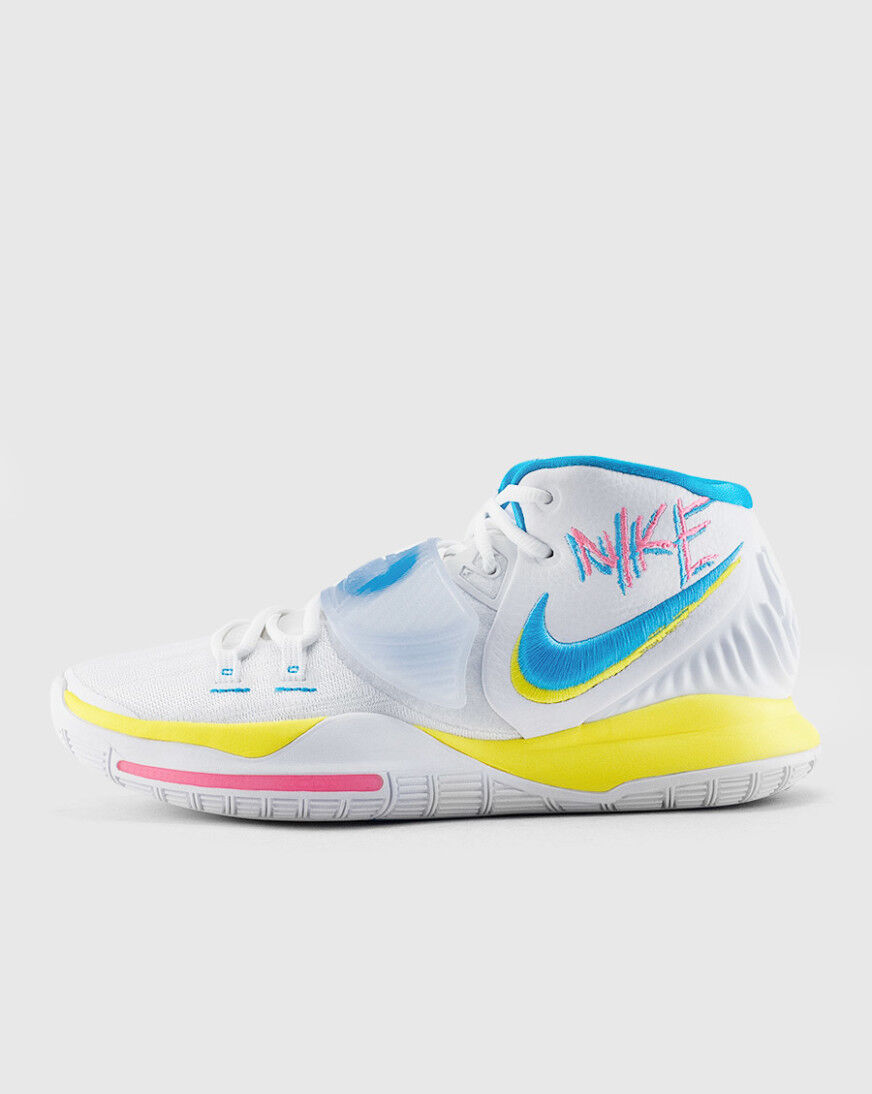 kyrie irving shoes yellow and blue