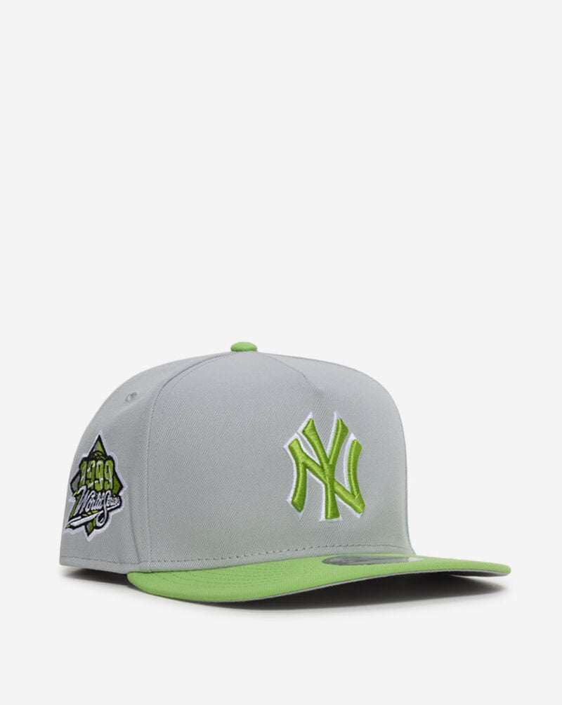 New Era 9Fifty New York Yankees A-Frame Snapback Hat 71015770 Grey 1