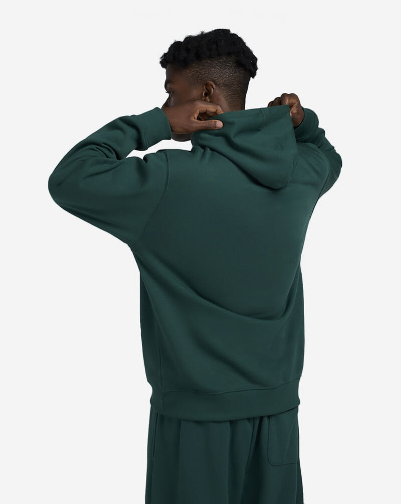 New Balance Sport Essentials French Terry Logo Hoodie MT41501-NWG Green 2