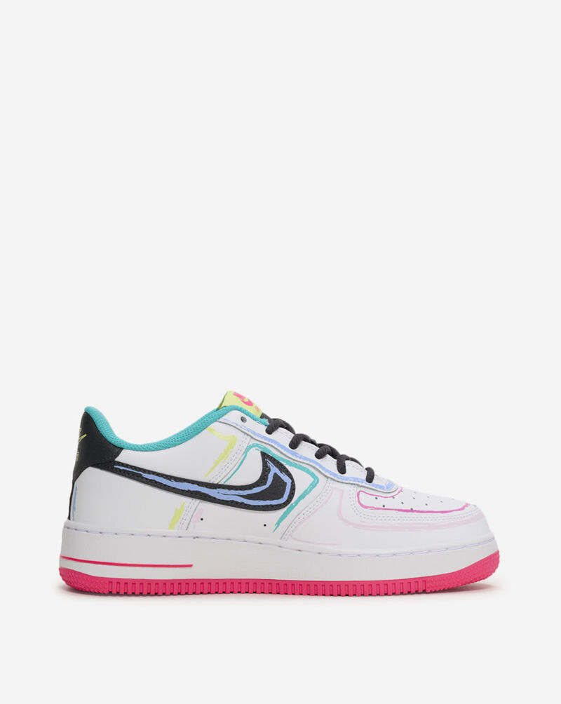 Nike Big Kids' Force 1 Low IU3252-100 White 4