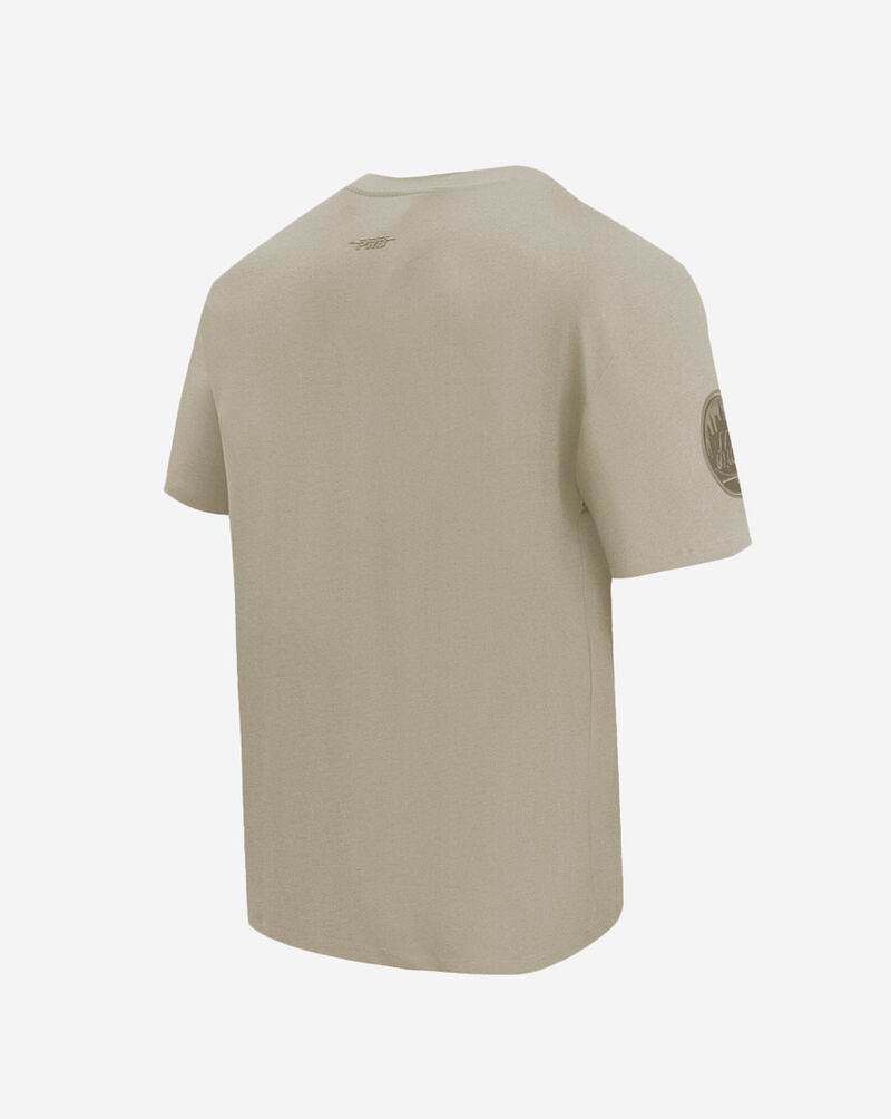 PRO STANDARD New York Mets Neutral Drop Shoulder Tee LNM1311662-TAU Beige 3