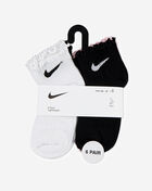 Nike Little Kids' 6PK Ruffle Ankle Socks (5-7) GN1232-001 Multi 3