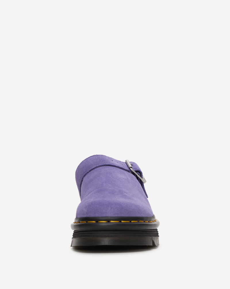 Dr. Martens Zebzag Suede Slingback Platform Mules 31937500 Purple 2