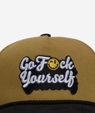 Go F Yourself Twill Corduroy Trucker Hat
