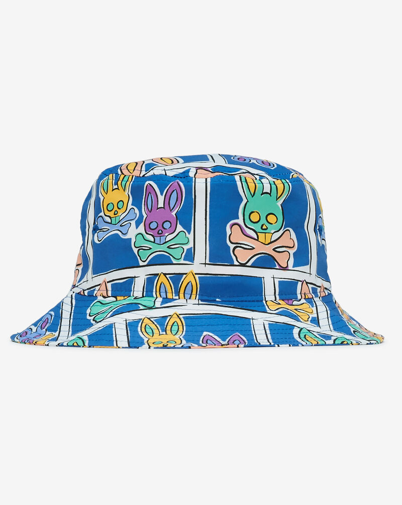 Psycho Bunny Bunny in a Box Bucket Hat B6A153S1HT-424 Multi 2