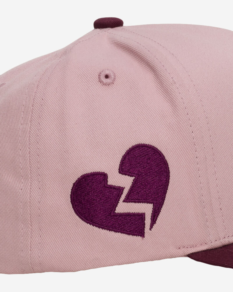 Field Grade Leave Your Feelings At Home Wool Acrylic Trucker Hat 1006244 Pink 2