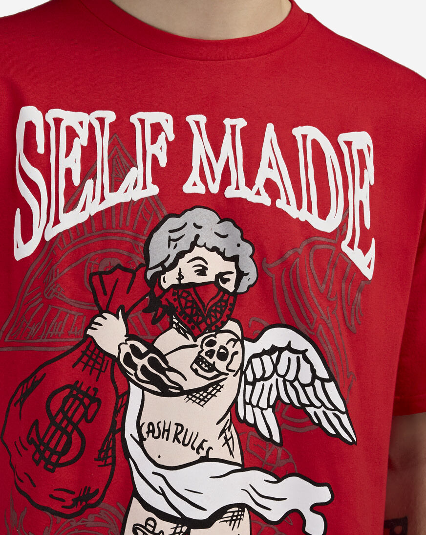 Shop Graphic Tees Self Made V-Day Tee RCS6TM-252 red | SNIPES USA