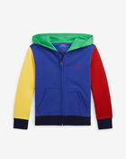 Pre-School Color-Blocked Ombré-Logo Zip Hoodie