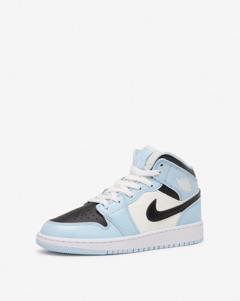 Jordan Grade School Air Jordan 1 Mid 555112-401 Blue 2