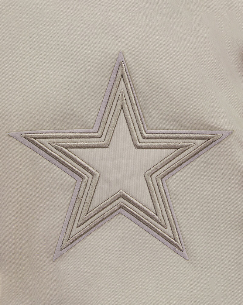 PRO STANDARD Dallas Cowboys Neutral Twill Jacket FDC644493-TAU Beige 2