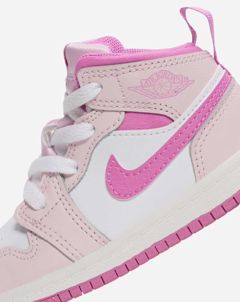 Nike Toddler Air Jordan 1 Mid DQ8425-601 Pink 8