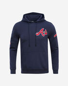Atlanta Braves Classic Chenille Double Knit Pull Over Hoodie
