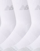New Balance Active Crew Socks 6 Pack LAS65201WT White 2