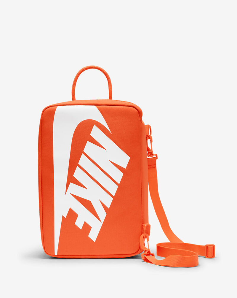 Nike Orange Shoe Box Bag