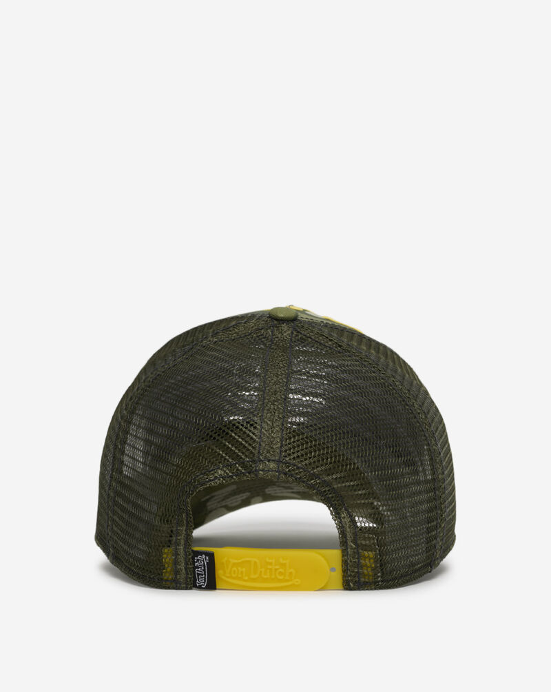 Von Dutch Camo Trucker Hat VDHH0034-OLIVE-CANVAS Green 3