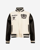 Oakland Raiders Retro Classic Rib Wool Varsity Jacket